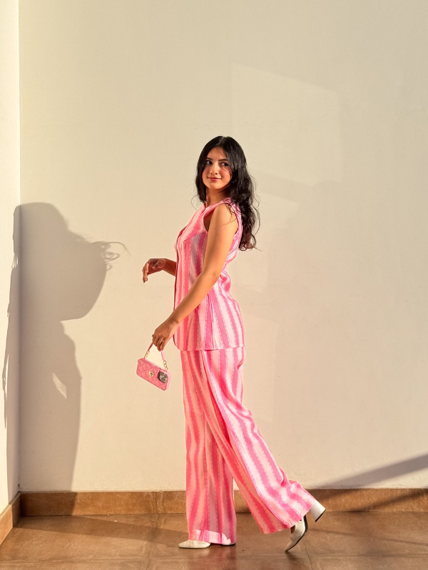 Light Pink Serenity Sleeveless Set