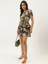Emerald Fire Dress