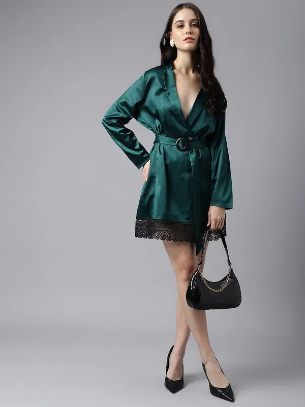 Green suit western wear