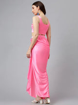 Blush Luxe Lycra Co-ord Set