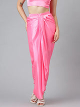 Blush Luxe Lycra Co-ord Set